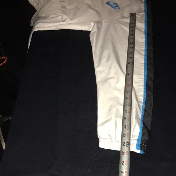 Vintage Men’s NIKE Swoosh GREY Tag Windbreaker Jacket Size L Half Zip - Picture 8 of 8